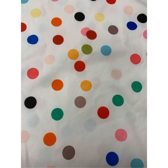 Multicolored Polka Dot Patterned Blouse - Picture 6 of 8